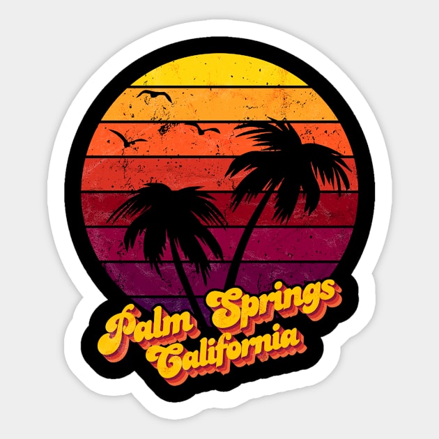 Palm Springs California Sticker by Jennifer